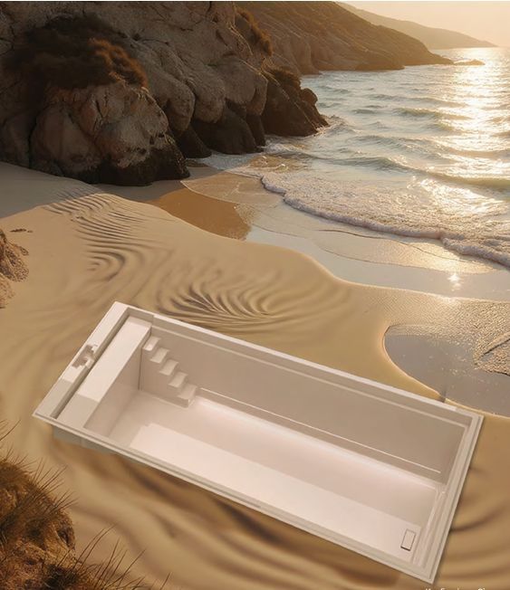 Designer Fertigpool aus Polypropylen
